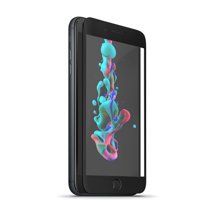 X-ONE 3D Full Cover iskunkestävä panssarilasi iPhone X - Musta reunus – DigiShop Helsinki