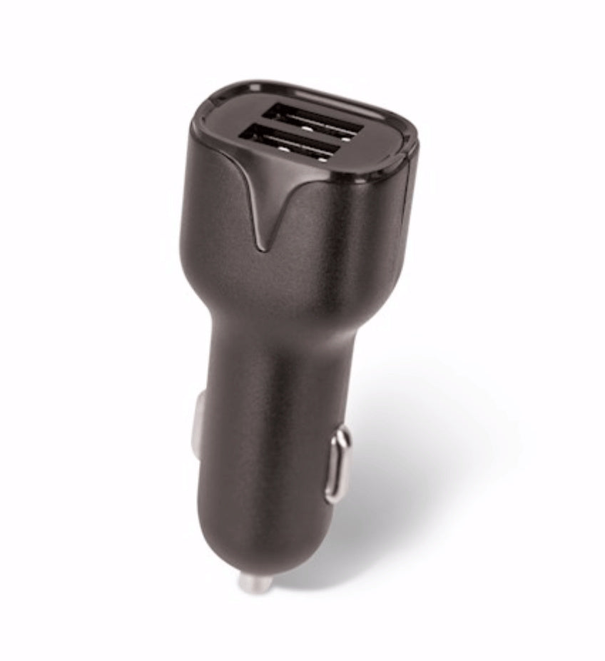Maxlife MXCC-01 Car laturi Dual USB, 2,4A, musta