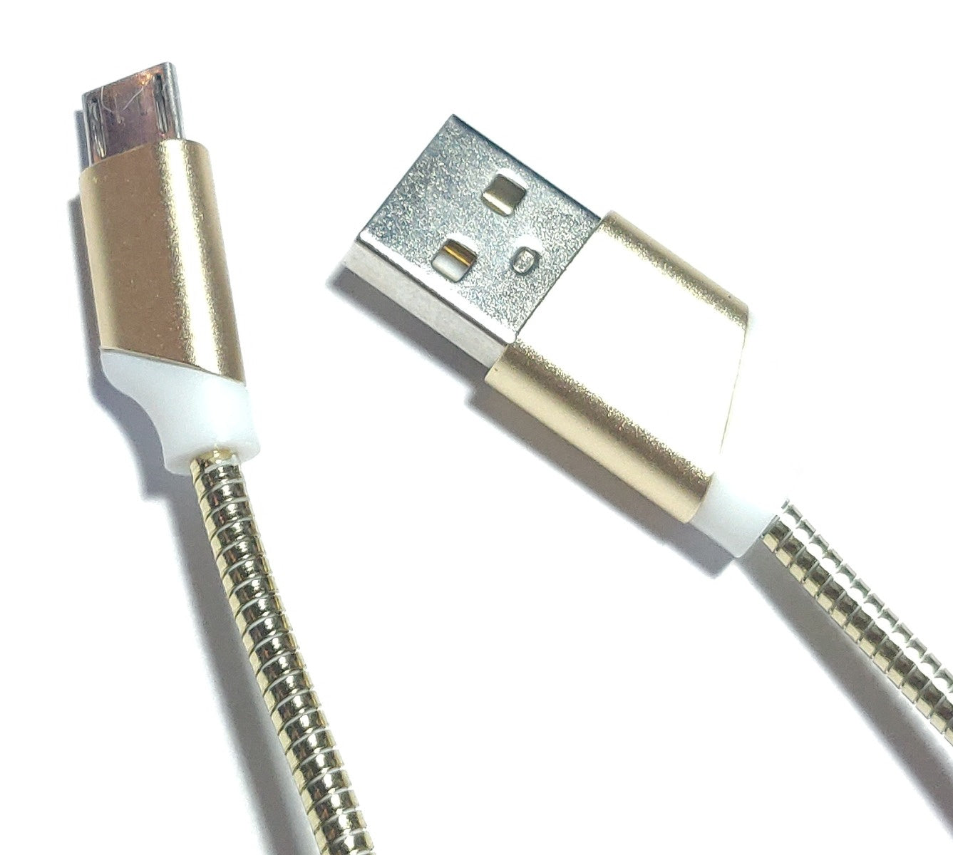 Forever Metal Micro USB cable 2A, 1m, gold