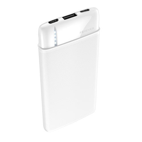 Forever TB-100S Powerbank 5000 mAh, 2.1A, white