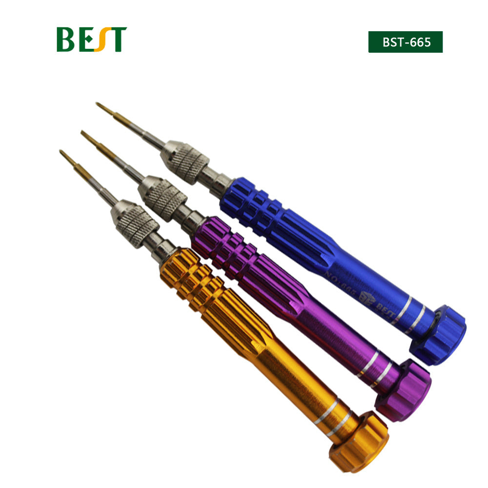 BEST Screwdriver BST-665 5 in 1 set GOLD