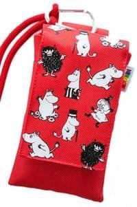 Moomin Mobile Pouch punainen