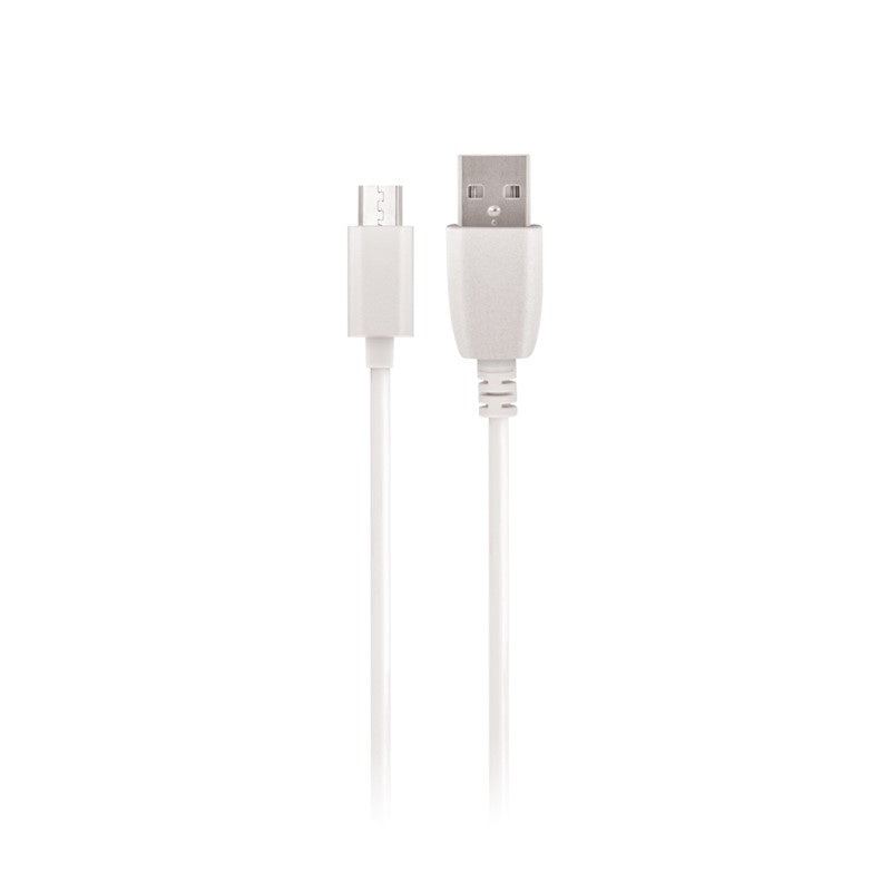 Maxlife Micro USB cable 2A, 3m, white