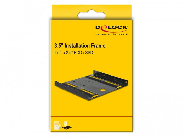 DeLock HDD/SSD Installation Frame - 3.5 inch