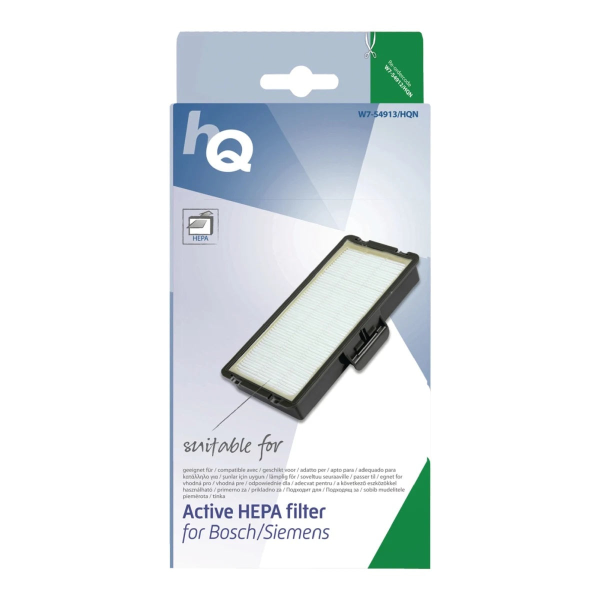 HQ Aktiivinen Bosch HEPA-suodatin