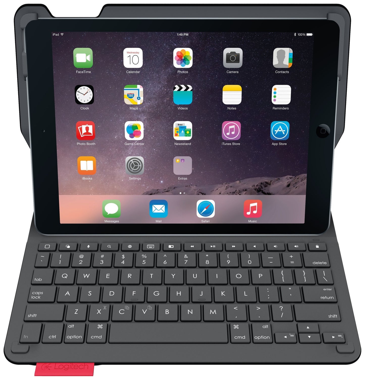 Logitech Type+ Ipad Air 2 Näppäimistökotelo (Musta)