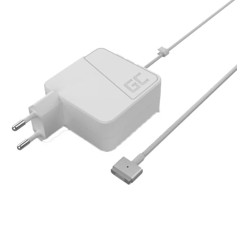 Green Cell MagSafe 1 45W laturi MacBook - valkoinen