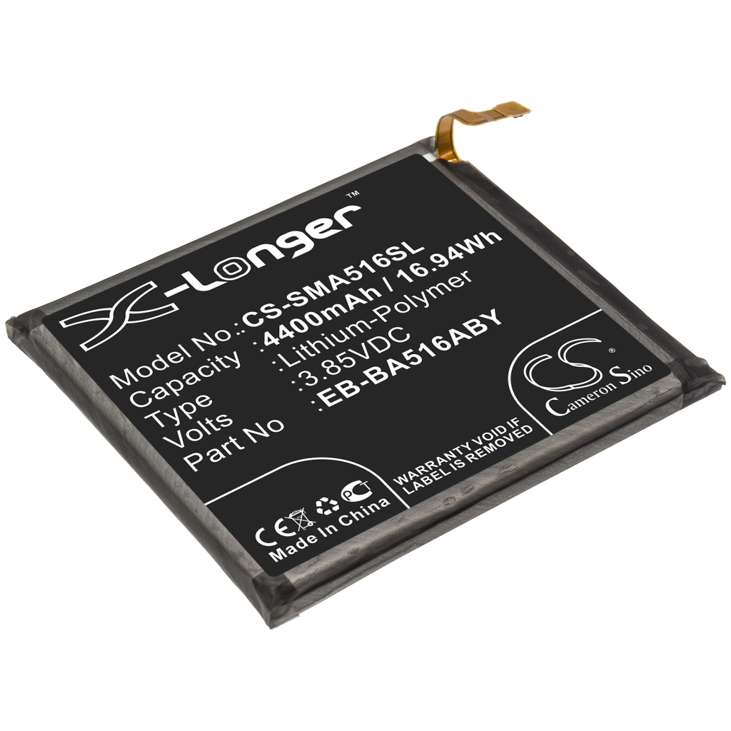 Cameron Sino CS-SMA516SL 4400mAh litiumpolymeeriakku Samsung Galaxy A51 5G EB-BA516ABY