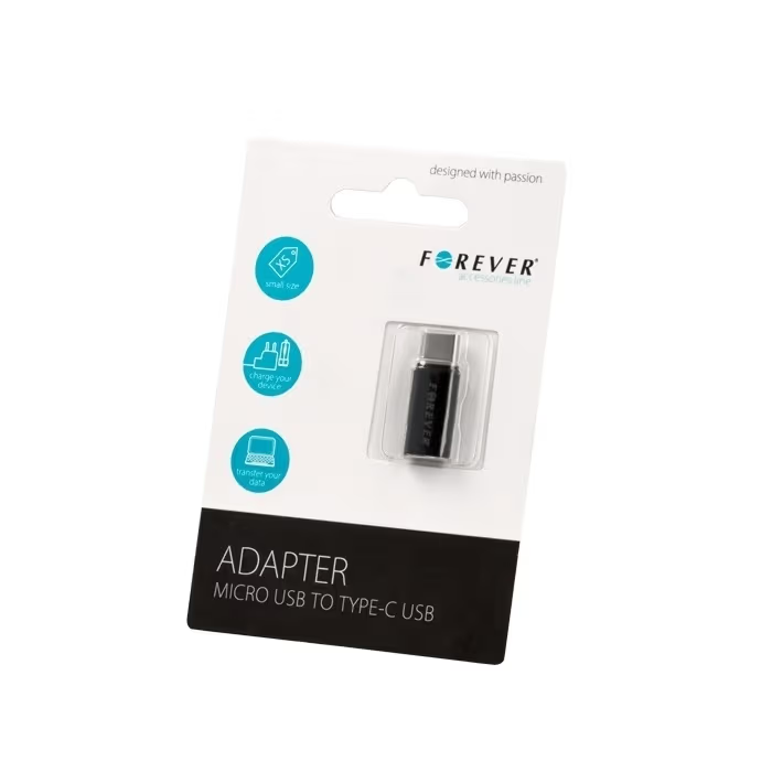 Forever Micro USB to USB Type-C sovitin