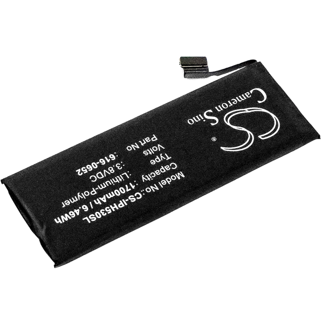Cameron Sino CS-IPH530SL 1700mAh litiumpolymeeriakku Apple iPhone 5C musta