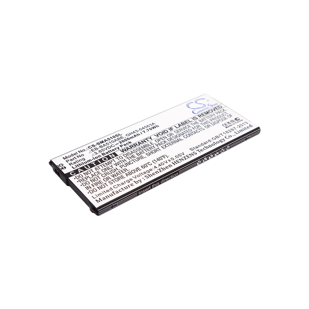 Cameron Sino CS-SMA510SL 2000mAh Li-Ion vaihtoakku Samsung Galaxy A5 2016 SM-A510