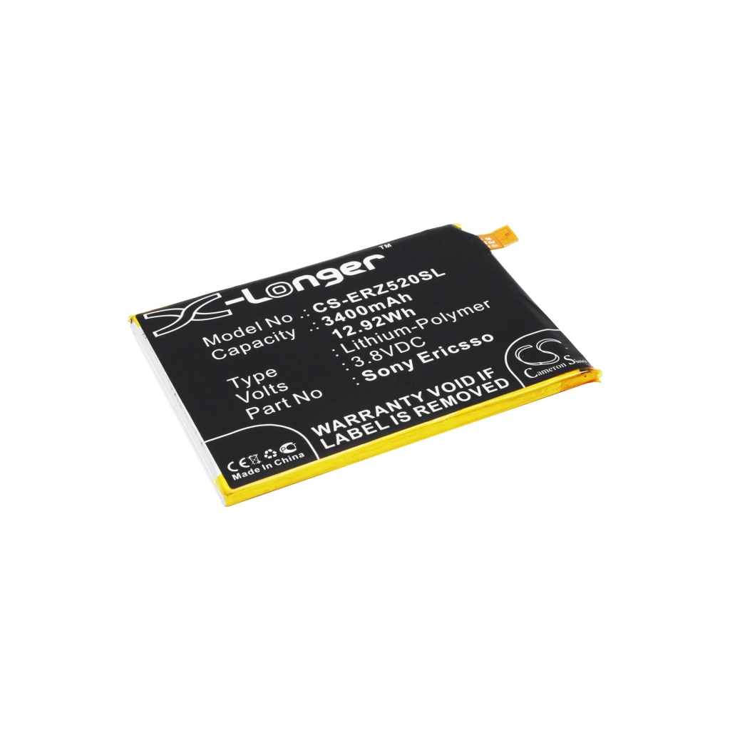 Cameron Sino CS-ERZ520SL 3400mAh litiumpolymeeriakku Sony Xperia Z5 Premium musta