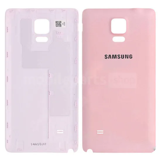 Samsung Galaxy Note 4 SM-N910 akkukansi takakansi - pinkki