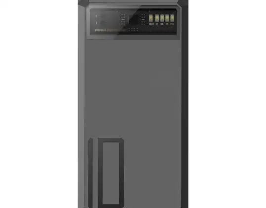 Orsen Power Bank 10000mAh E53 tummanharmaa etupuoli