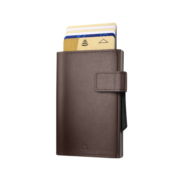 Ögon Cascade Wallet Snap – Brown