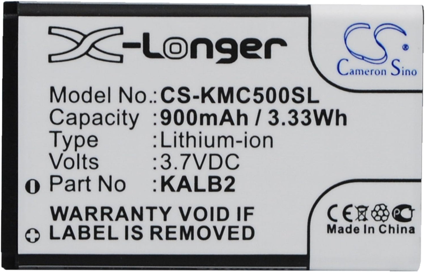 CS-KMC500SL KALB2, WIKO Lubi 3, 900 mAh Battery - DigiShop