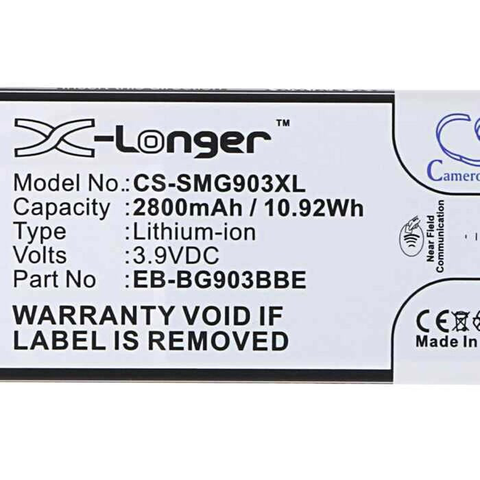 CS-SMG903XL EB-BG903BBE, Samsung S5 Neo, 2800 mAh Battery - DigiShop