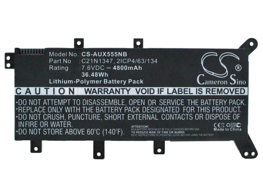 CS-AUX555NB C21N1347, 2ICP4/63/134, Asus A555L / F555 4800 mAh Akku - DigiShop