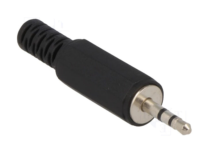 Plug Stereo Jack 2.5mm male with bend