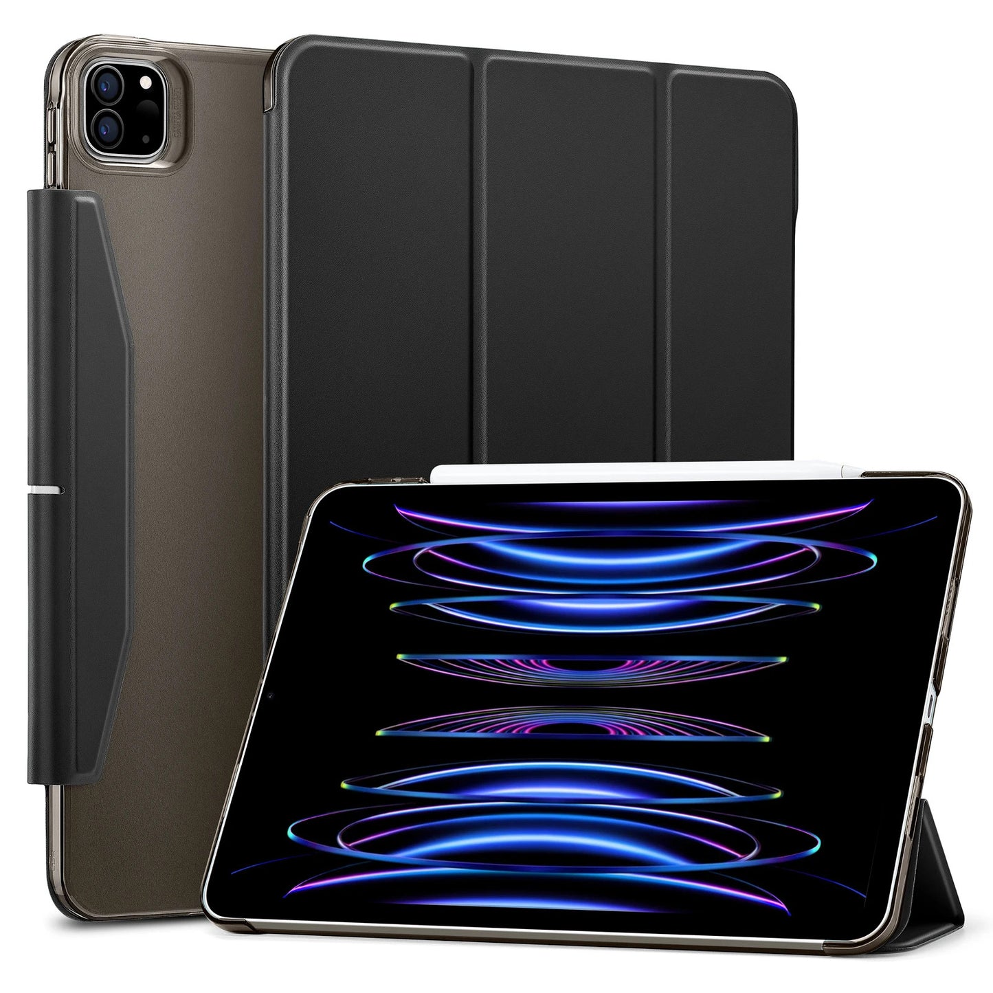 ESR Ascend Trifold kotelo Ipad Pro 11 2021 - musta