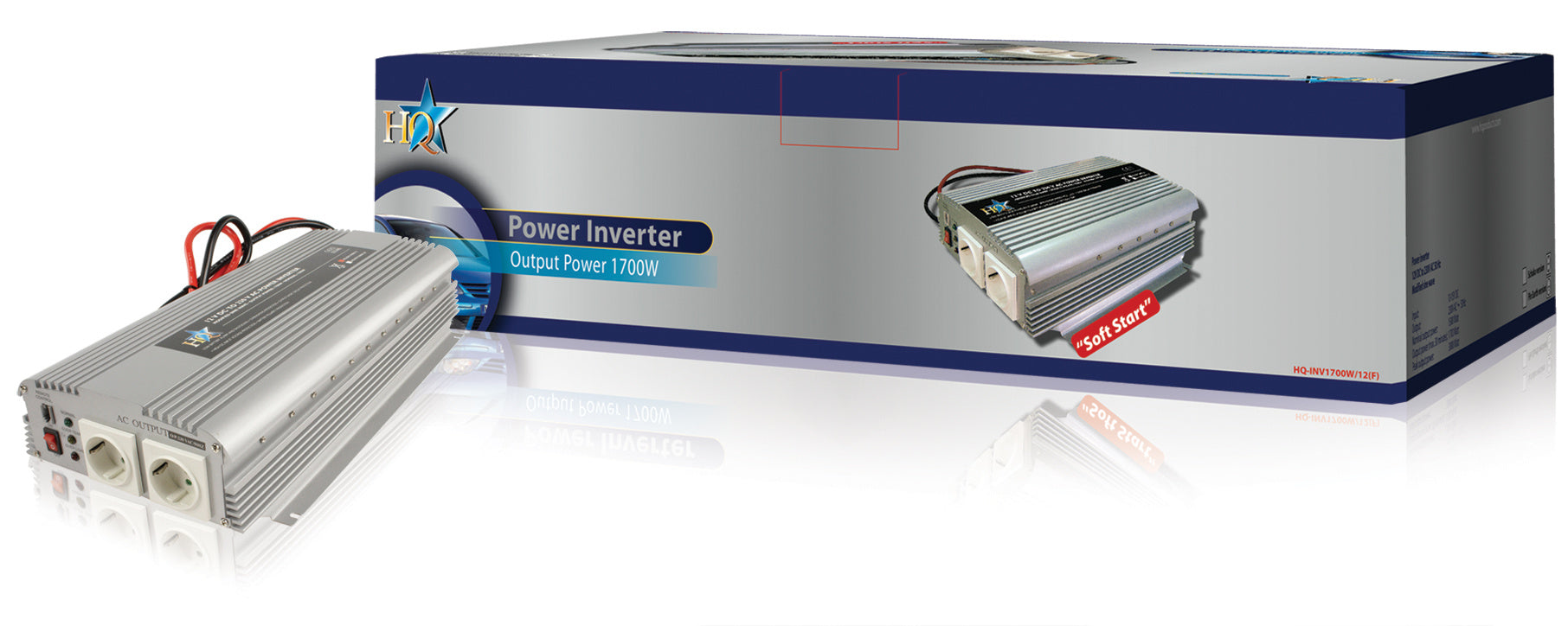 Inverter 12 V - 230 V 1700 W