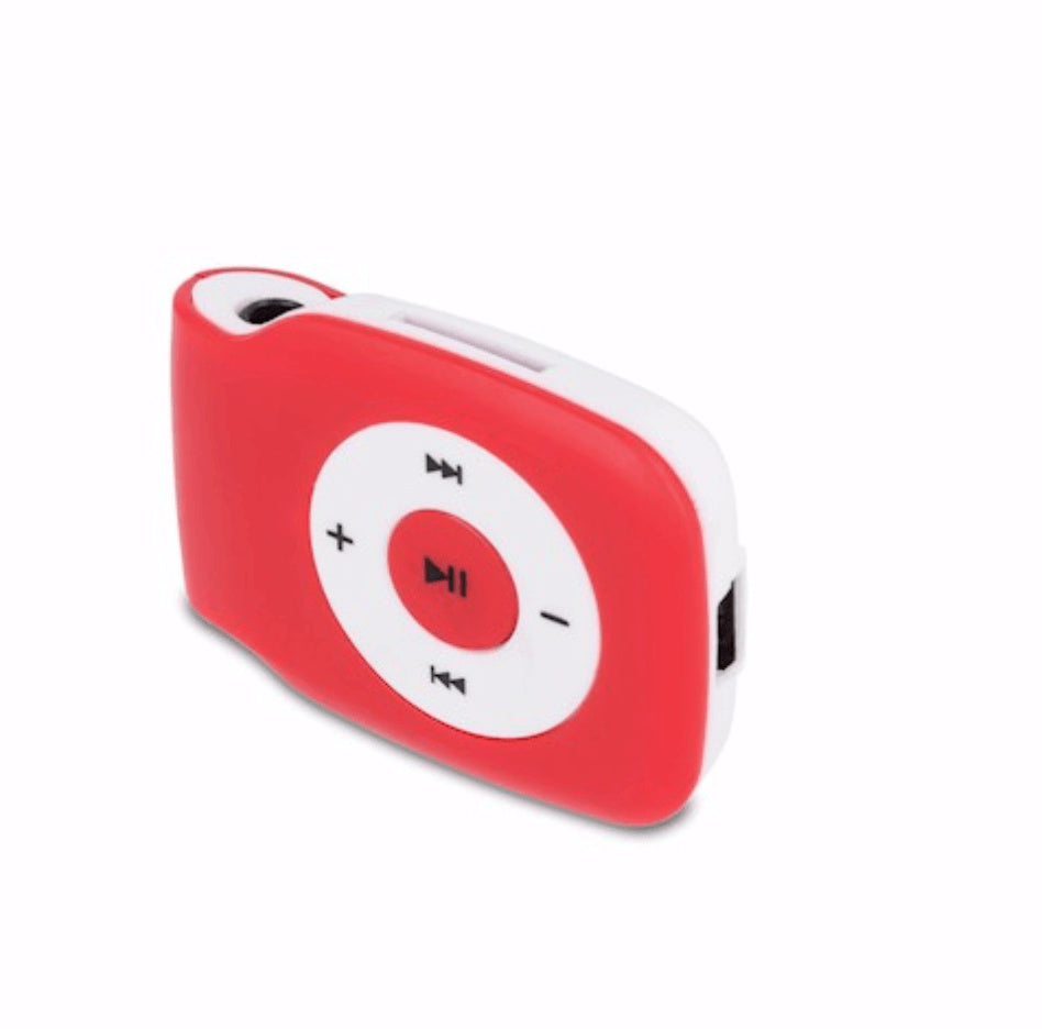 Setty MP3 Player with Headphones, red