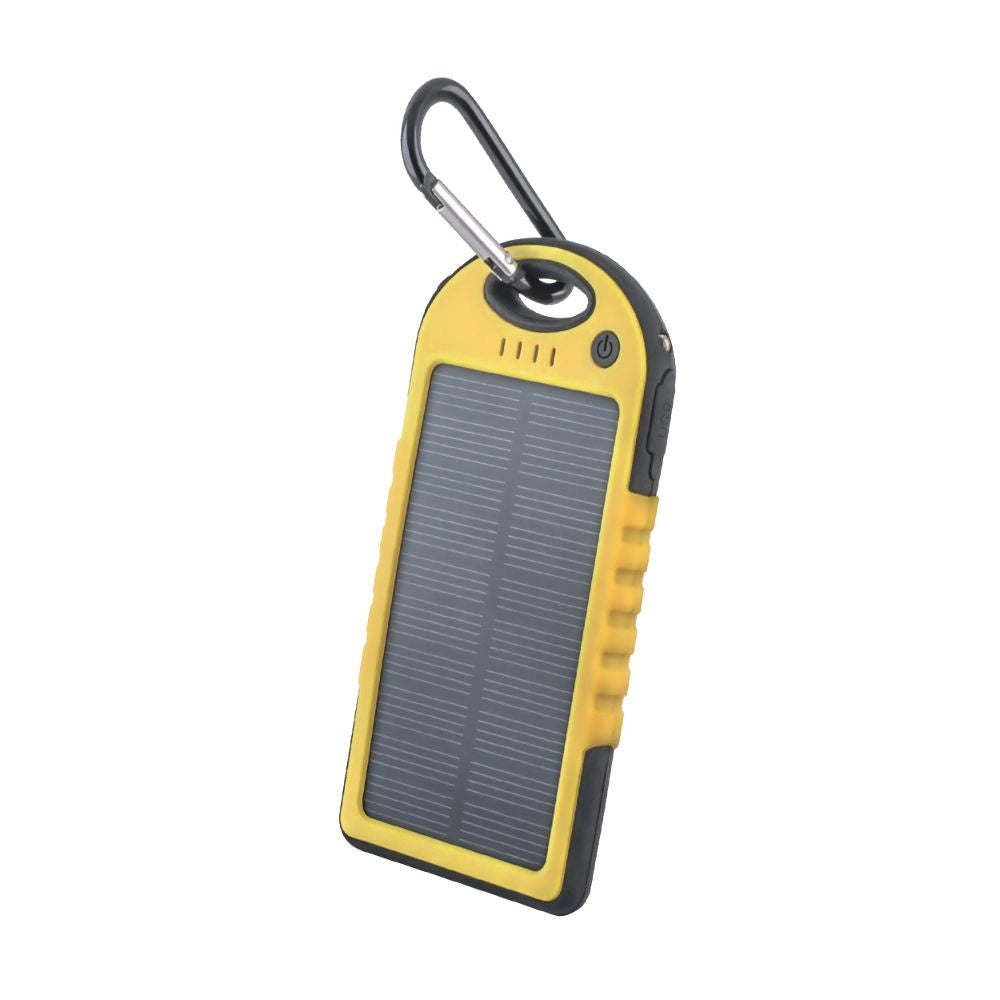 Setty Solar Powerbank 5000 mAh, yellow