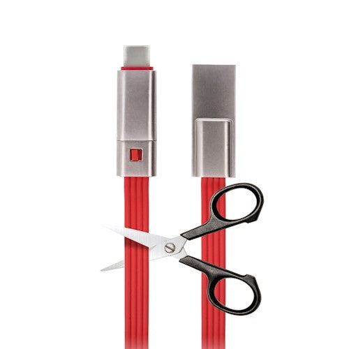 Forever Cut & Fix Type-C kaapeli 1,5A, 1.5m, punainen