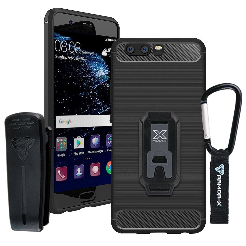 Armor-X TP kestävä kotelo Huawei P10 Lite, musta