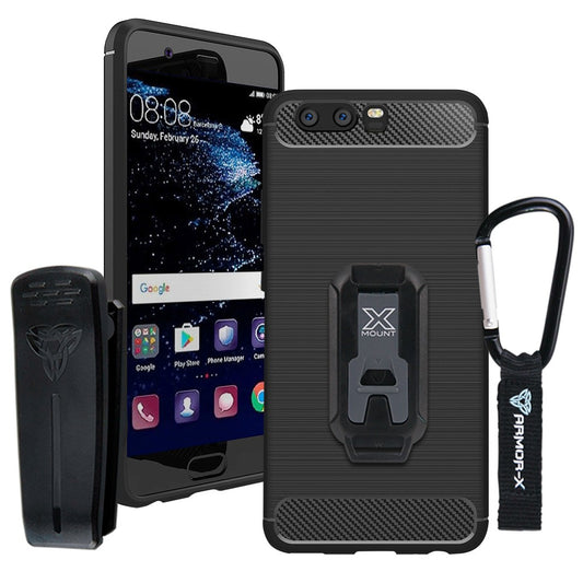 Armor-X TP kestävä kotelo Huawei P10 Lite, musta