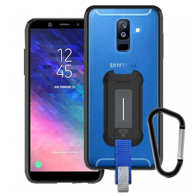 Armor-X BX3 Shockproof Case Samsung Galaxy A6 Plus 2018, transparent/black