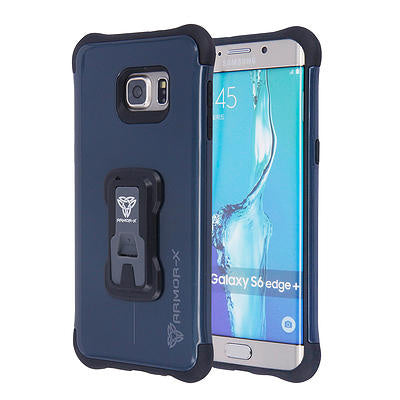 Armor-X CX kestävä kotelo Samsung Galaxy S6 Edge Plus, dark sininen