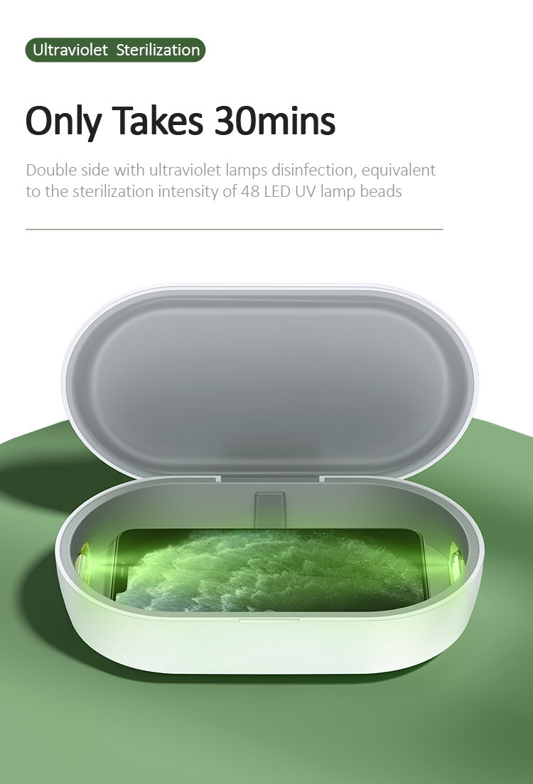 USAMS US-ZB138 UV Sanitizer with wireless charging