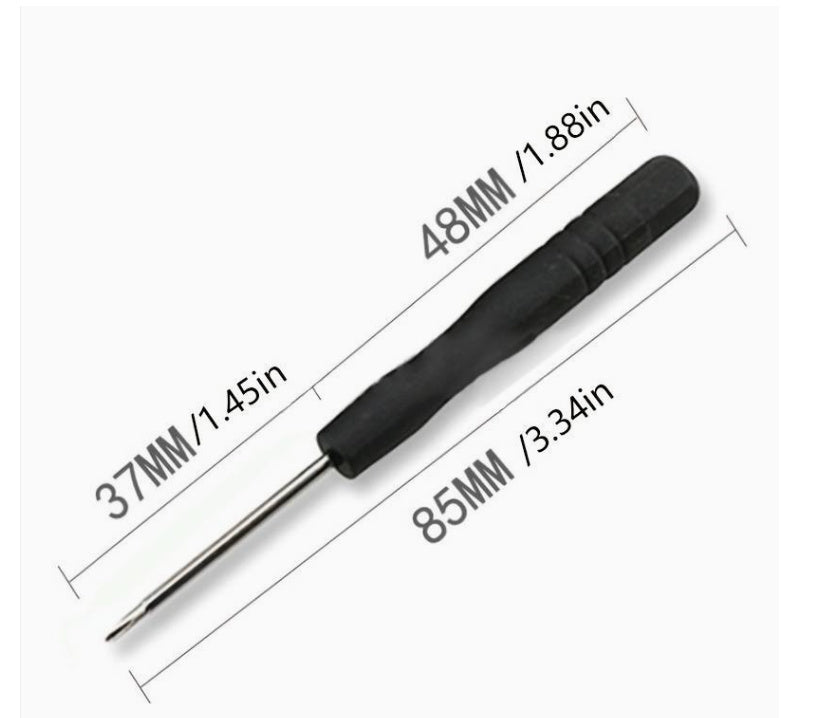 Philips + 30mm screwdriver