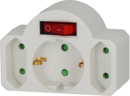 Multiple socket outlet sovitin (with Switch)
