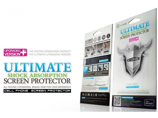 X.One Ultimate Shock Absorption Panssarilasi Iphone 5 / 5S / SE