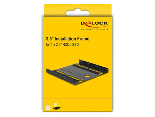 DeLock HDD/SSD Installation Frame - 3.5 inch
