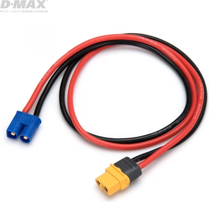 Dynomax Charging Cable XT60 for Battery with EC3