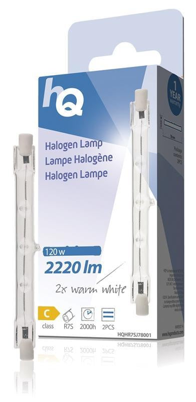 HQ Halogeenilamppu R7S Lineaarinen 120 W 2220 lm 2800 K