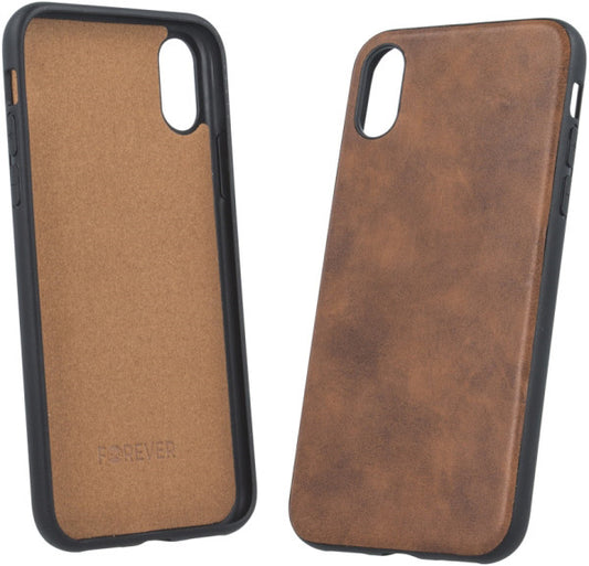 Forever Prime Leather kotelo Huawei P30, Brown