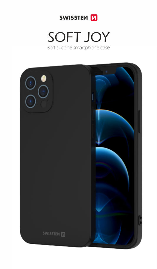 Swissten Soft Joy kotelo OnePlus Ntaid CE 3 Lite 5G, musta