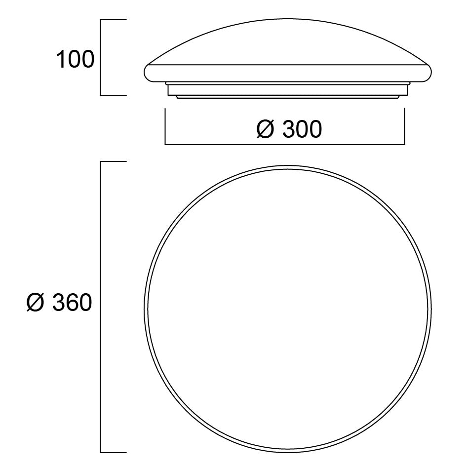 Sylvania Universal lamp surface START ECO ( IP44 1000LM 830 )