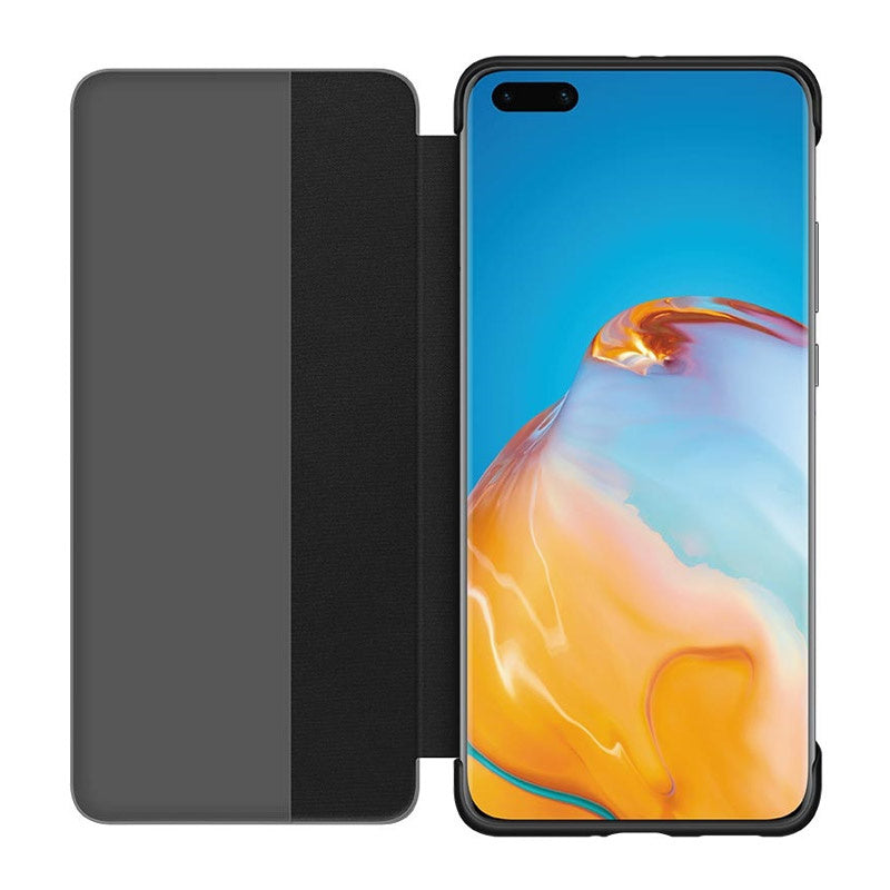Huawei Smart View Flip Suojakotelo P40 Pro, Musta