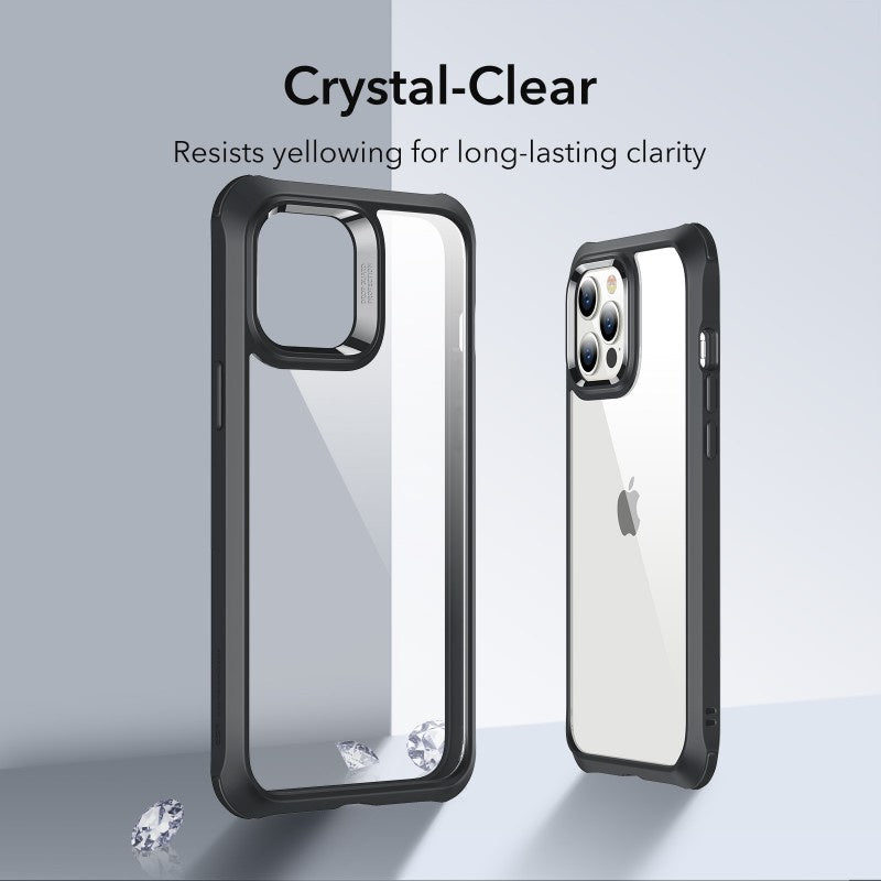 ESR Alliance 2in1- Black Frame Case + 2 Panssarilasit Screen Protectors iPhone 12 Pro Max