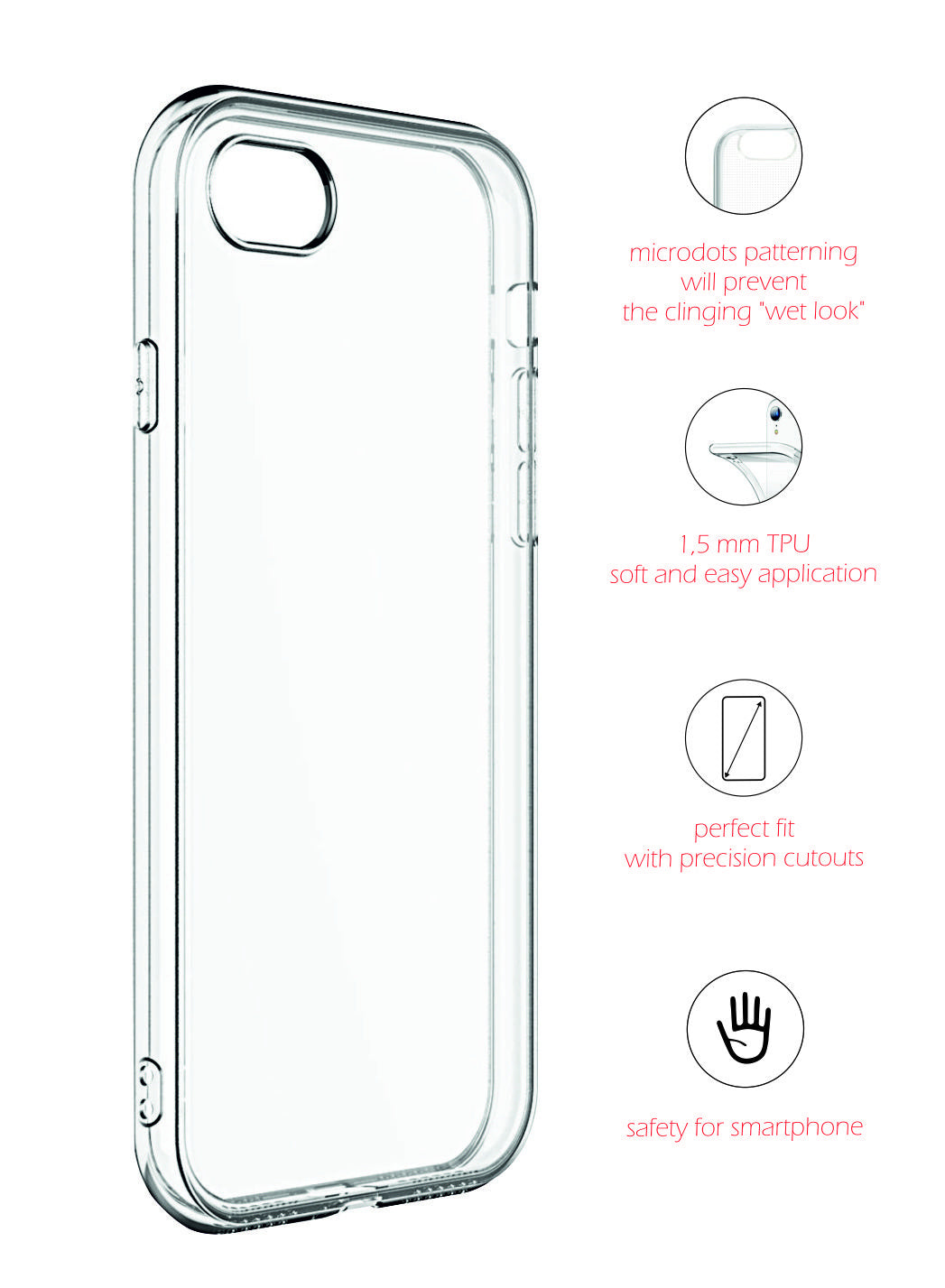 Swissten Clear Jelly Suojakotelo iPhone 13 Pro