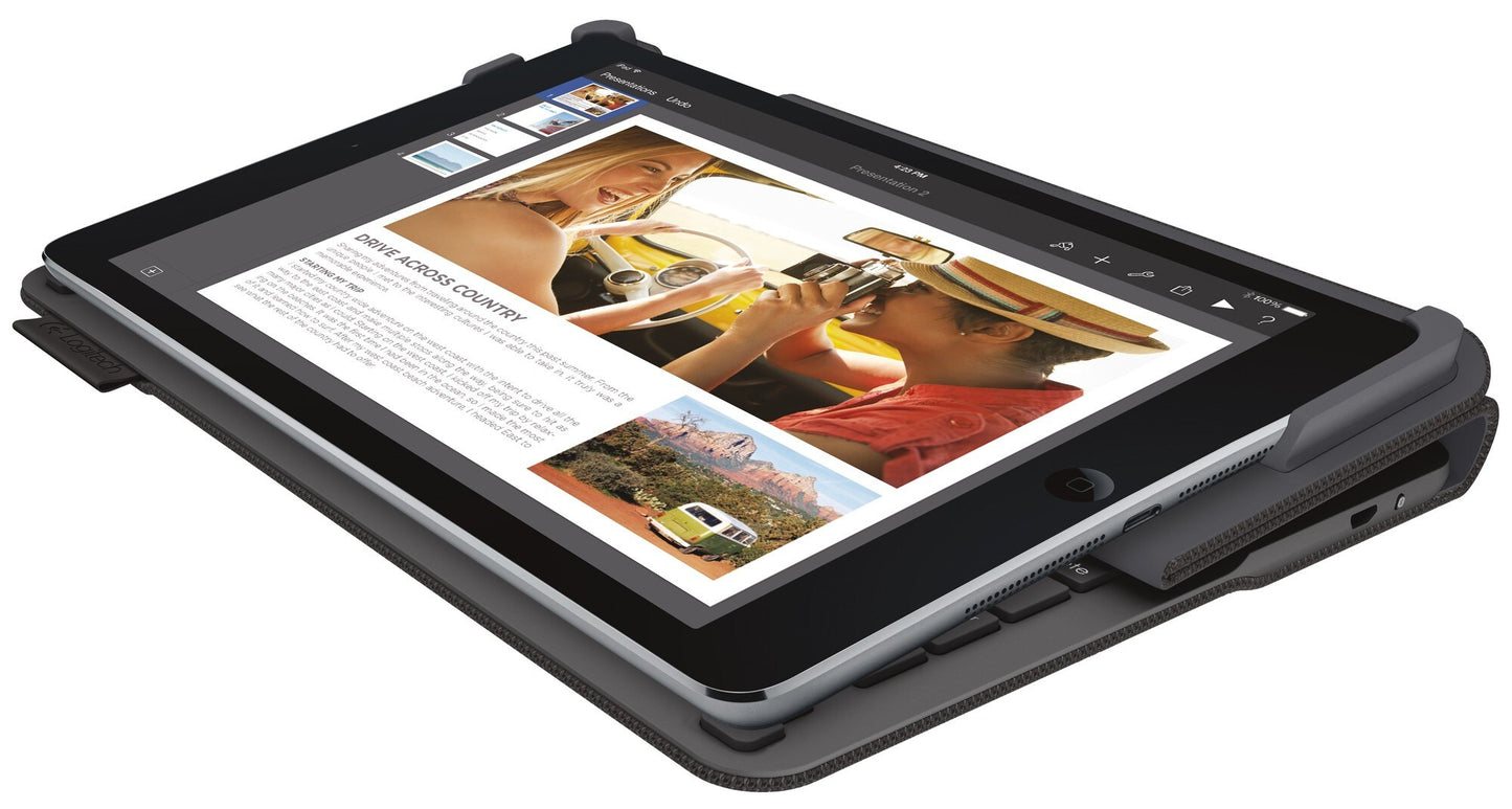 Logitech Type+ Ipad Air 2 Näppäimistökotelo (Musta)