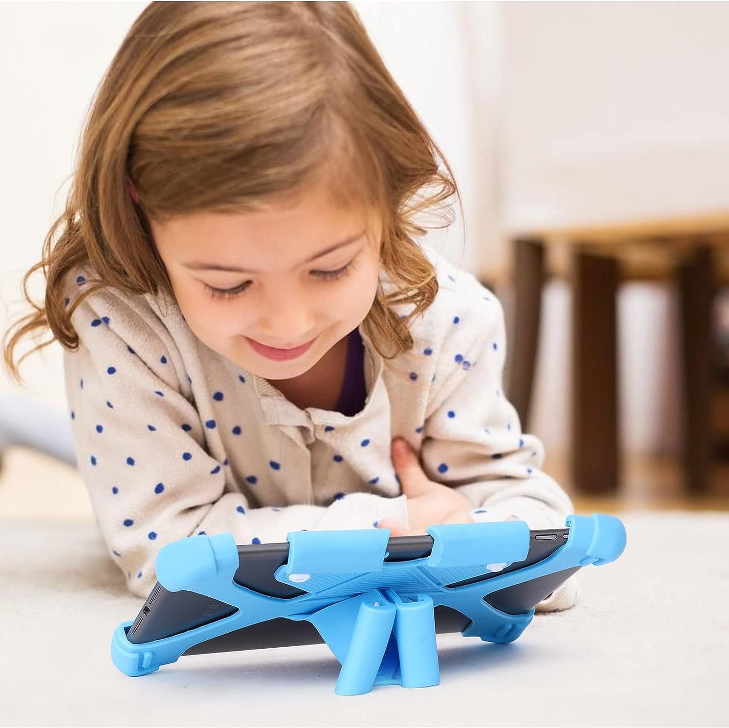 Universal Silicone Case Tablet 7-8 inch, Dark Blue