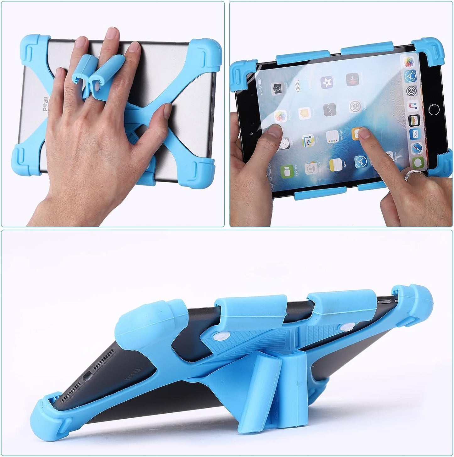 Universal Silicone Case Tablet 7-8 inch, Dark Blue