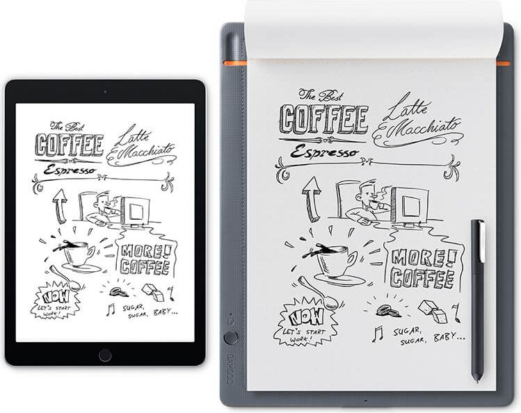 Wacom Bamboo Slate Large – Älykkää muistiinpanokirja