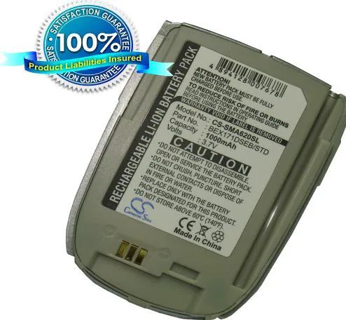 CS-SMA620SL BEX171DSEB Samsung SPH-A620 VAG-1000 akku 1000mAh 3.7V Li-ion